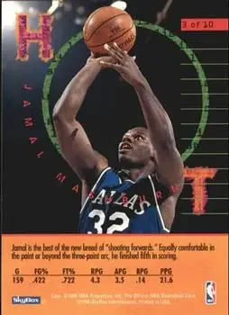 Back of Jamal Mashburn