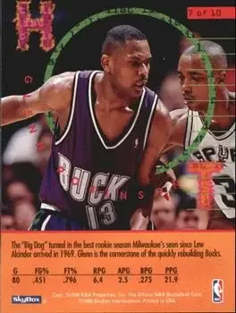 Back of Glenn Robinson