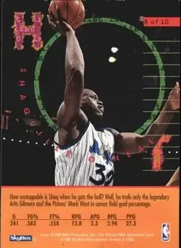 Back of Shaquille O'Neal