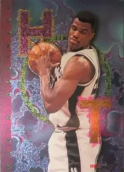 1995-96 Hoops #10 Hot List David Robinson