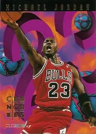 1995-96 Hoops #1 Number Crunchers Michael Jordan