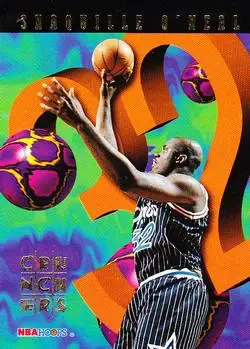1995-96 Hoops #2 Number Crunchers Shaquille O'Neal