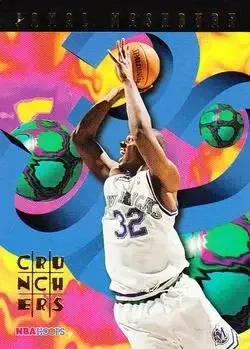 1995-96 Hoops #8 Number Crunchers Jamal Mashburn
