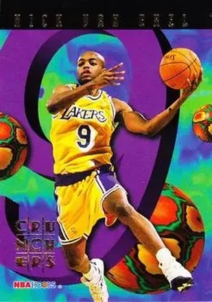 1995-96 Hoops #9 Number Crunchers Nick Van Exel