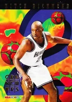 1995-96 Hoops #11 Number Crunchers Mitch Richmond
