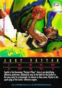 Back of Gary Payton