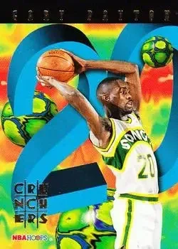1995-96 Hoops #13 Number Crunchers Gary Payton