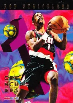 1995-96 Hoops #14 Number Crunchers Rod Strickland