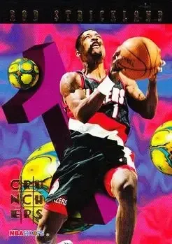 1995-96 Hoops #14 Number Crunchers Rod Strickland