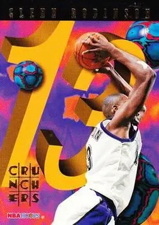 1995-96 Hoops #15 Number Crunchers Glenn Robinson