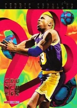 1995-96 Hoops #22 Number Crunchers Cedric Ceballos