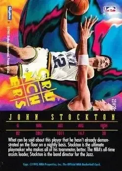 Back of John Stockton