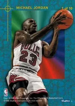 Back of Michael Jordan