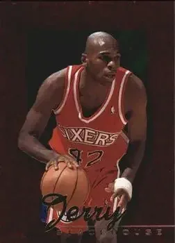 1995-96 Hoops #9 Power Palette Jerry Stackhouse