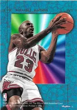 Back of Michael Jordan