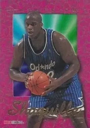 1995-96 Hoops #SV8 SkyView Shaquille O'Neal