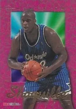 1995-96 Hoops #SV8 SkyView Shaquille O'Neal