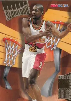 1995-96 Hoops #SL1 Slamland Stacey Augmon