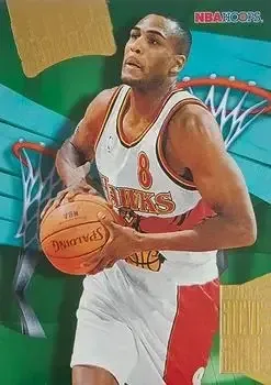 1995-96 Hoops #SL2 Slamland Steve Smith