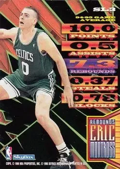 Back of Eric Montross