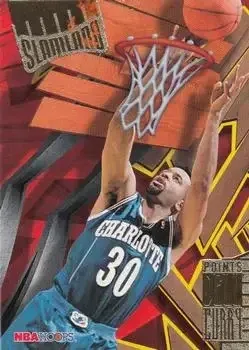 1995-96 Hoops #SL5 Slamland Dell Curry