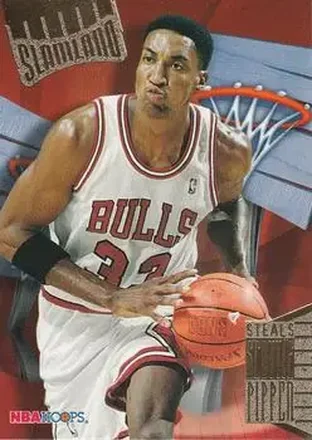 1995-96 Hoops #SL7 Slamland Scottie Pippen