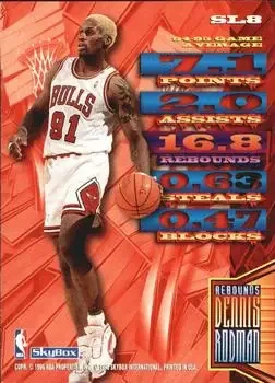 Back of Dennis Rodman