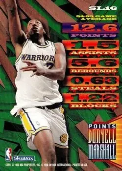 Back of Donyell Marshall