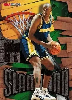 1995-96 Hoops #SL16 Slamland Donyell Marshall