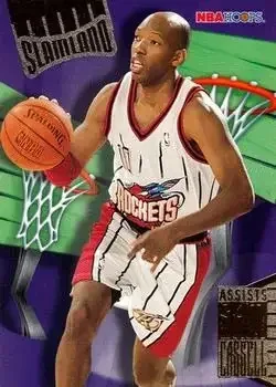 1995-96 Hoops #SL18 Slamland Sam Cassell