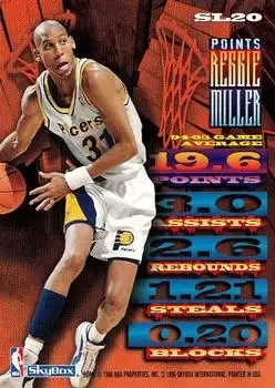 Back of Reggie Miller