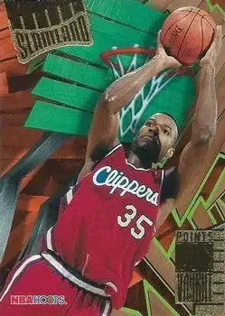 1995-96 Hoops #SL21 Slamland Loy Vaught