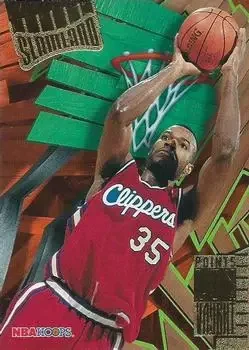 1995-96 Hoops #SL21 Slamland Loy Vaught