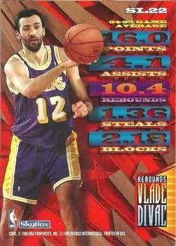Back of Vlade Divac