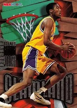 1995-96 Hoops #SL23 Slamland Eddie Jones