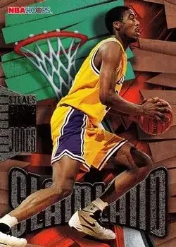 1995-96 Hoops #SL23 Slamland Eddie Jones
