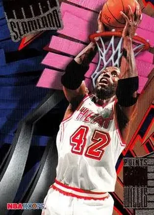 1995-96 Hoops #SL25 Slamland Kevin Willis