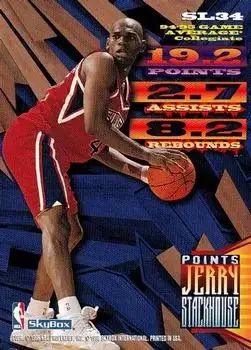 Back of Jerry Stackhouse