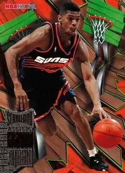 1995-96 Hoops #SL36 Slamland Kevin Johnson