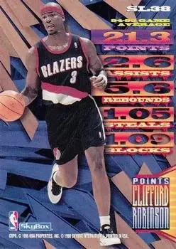Back of Clifford Robinson