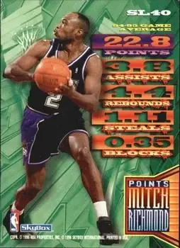 Back of Mitch Richmond