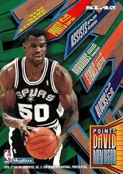 Back of David Robinson