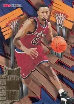 1995-96 Hoops #SL49 Slamland Juwan Howard