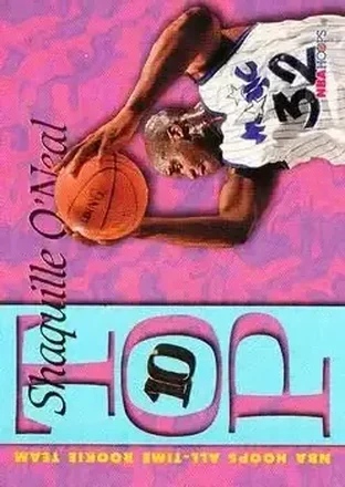 1995-96 Hoops #AR1 Top Ten Shaquille O'Neal