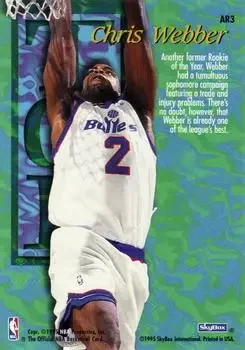 Back of Chris Webber