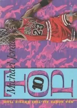 Front of Michael Jordan