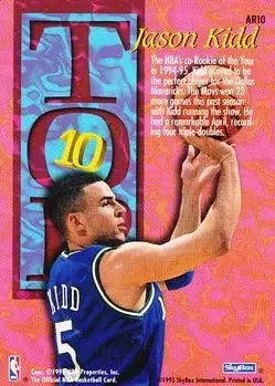 Back of Jason Kidd