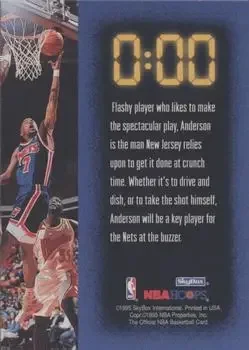 Back of Kenny Anderson