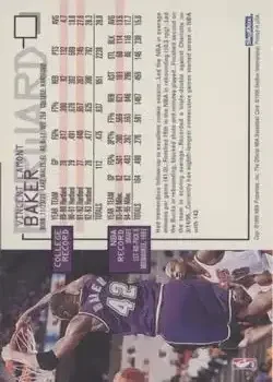 Back of Vin Baker
