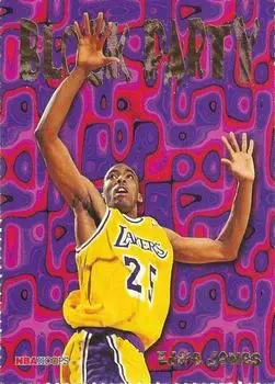 1995-96 Hoops #NNO Series 1 Promo Singles Eddie Jones